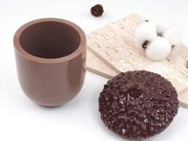 Molde silicona alhajero bellota